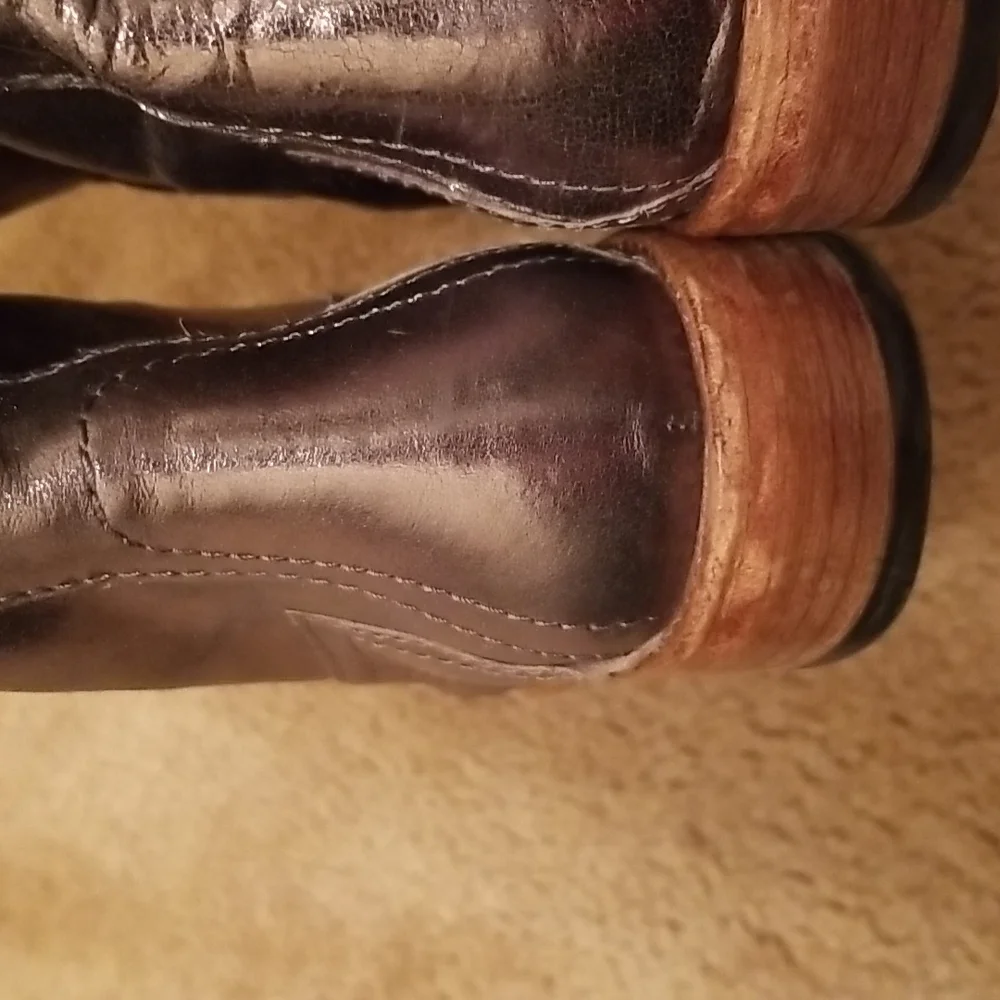 Free People Over the knee Leather boots